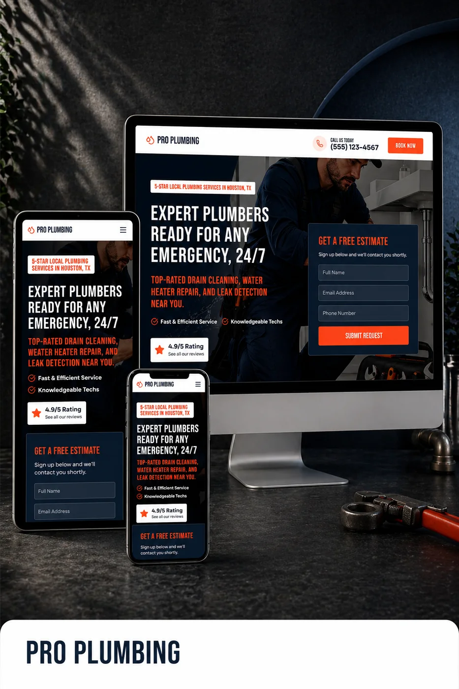 PRO PLUMBING website